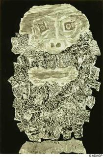 Barbe anger - Jean Dubuffet
