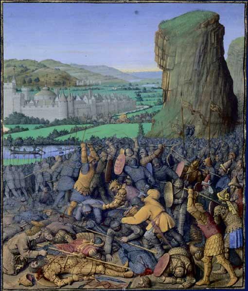 Battle of Gilboa Flavius ​​Josephus, 1470 - 1475 - 讓．富凱