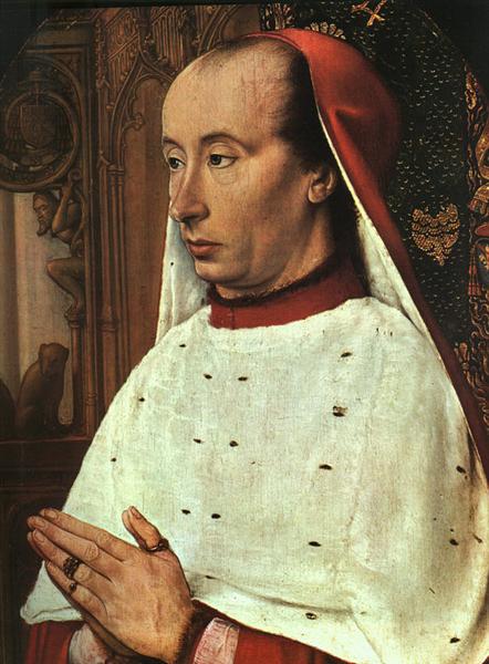 Portrait of Charles II of Bourbon, c.1485 - Жан Эй (Муленский мастер)