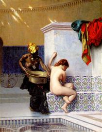 Moorish Bath - 讓-里奧·傑洛姆