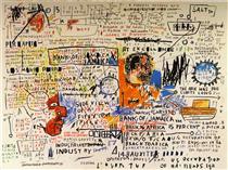 50 cent Piece - Jean-Michel Basquiat