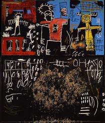 Black Tar and Feathers - Jean-Michel Basquiat