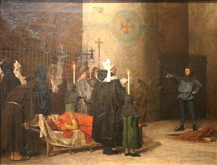 Les funérailles de Guillaume le Conquérant - Жан-Поль Лоран