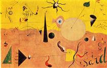 Catalan Landscape (The Hunter) - Joan Miró