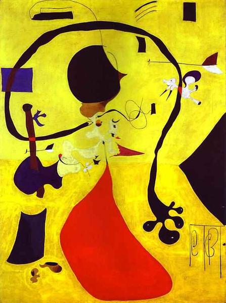 Dutch Interior, 1928 - Joan Miró