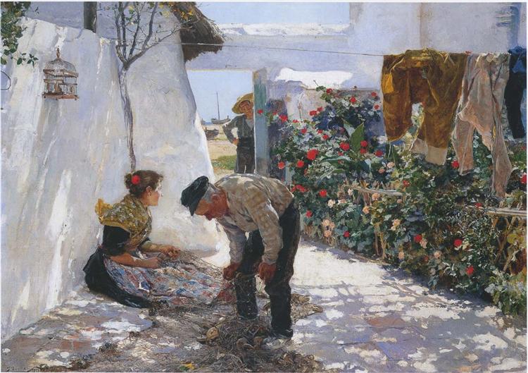 Fishing Nets, 1893 - Joaquín Sorolla y Bastida