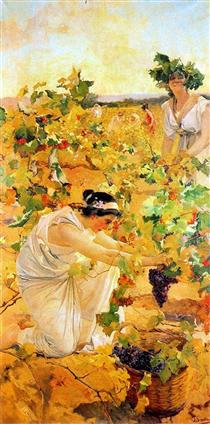 Grape Harvest - Хоакін Соролья