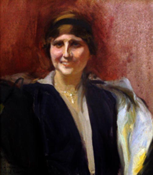 Portrait of a girl - Joaquín Sorolla