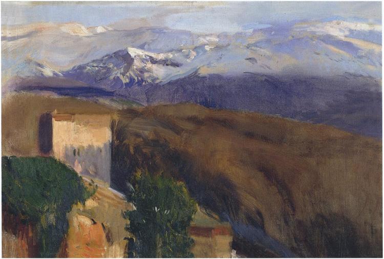 Sierra Nevada, Granada, 1917 - Хоакін Соролья