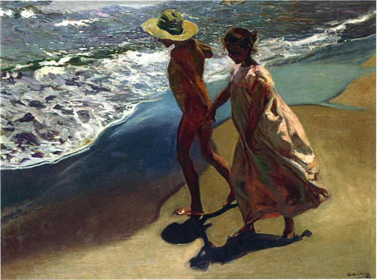 To the Water, 1902 - Joaquín Sorolla y Bastida