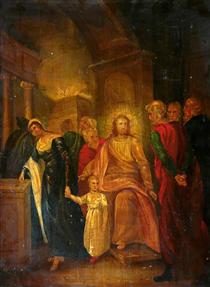 Justice (Christ and the Elders in the Temple) - John Bradley