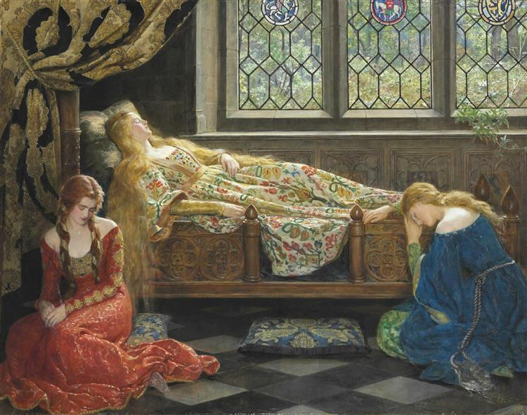Sleeping Beauty, 1921 - Джон Кольер