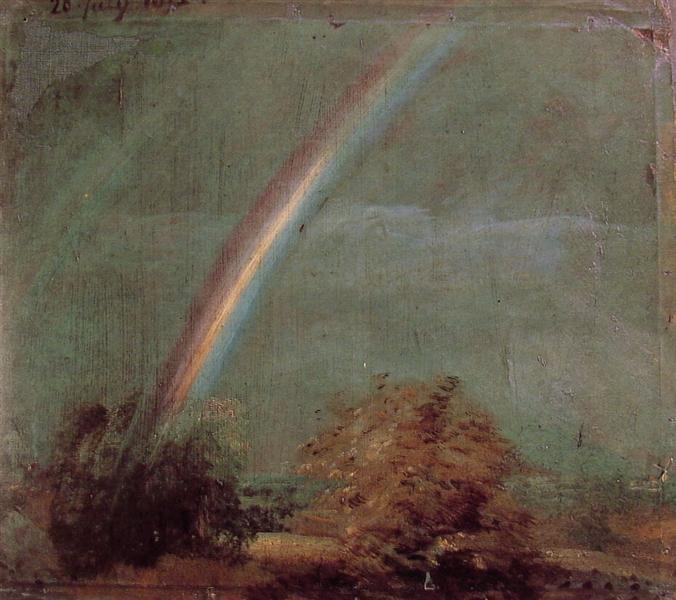 Landscape with a Double Rainbow, 1812 - John Constable