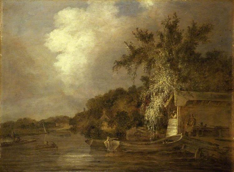 The Yare at Thorpe, Norwich, 1806 - Джон Кром