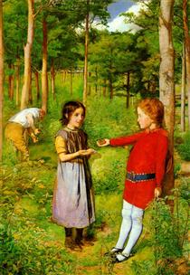 The Woodman's Daughter - John Everett Millais