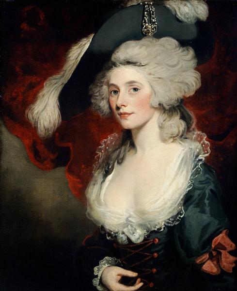 Mary Robinson as Perdita, 1782 - Джон Хопнер
