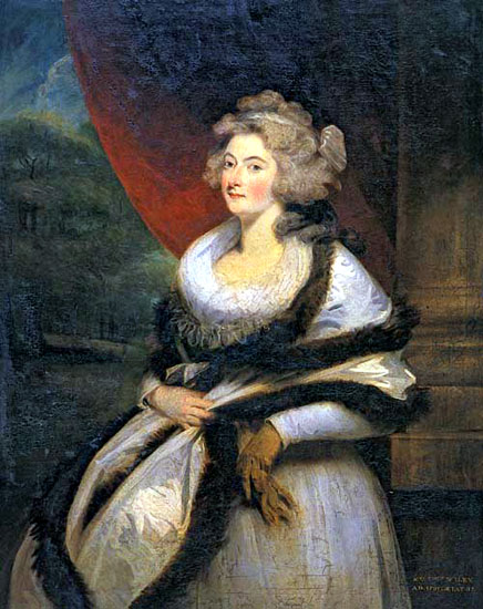 Mrs. Cholmondeley, 1791 - Джон Хоппнер