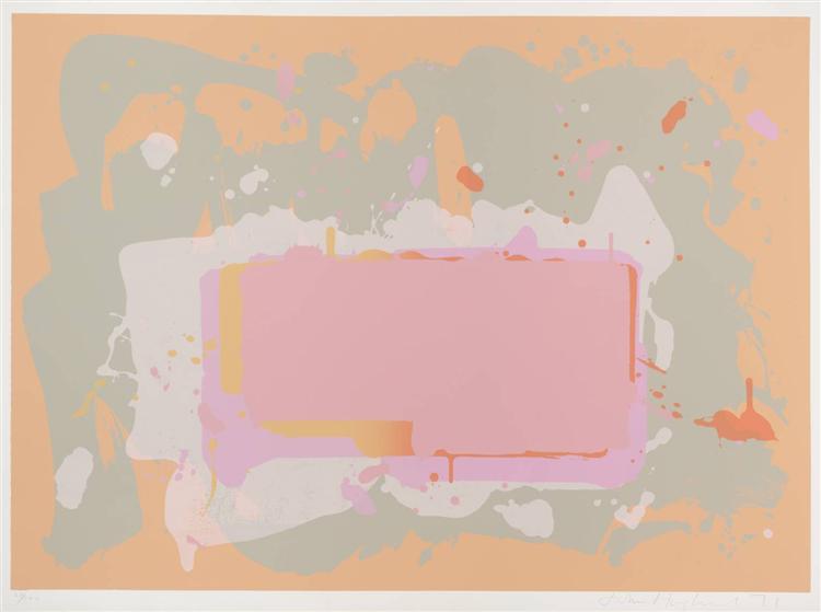 Yellow and Pink, 1971 - John Hoyland