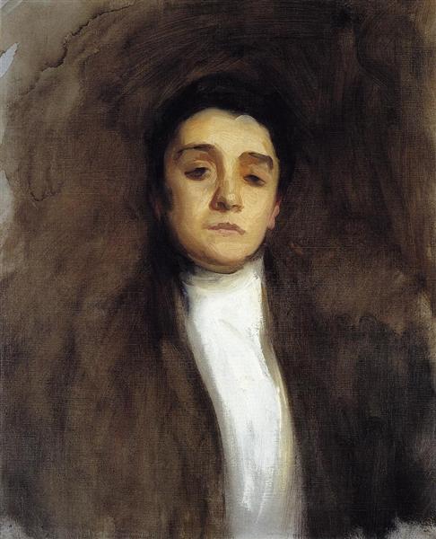 Eleanora Duse, c.1893 - Джон Сингер Сарджент