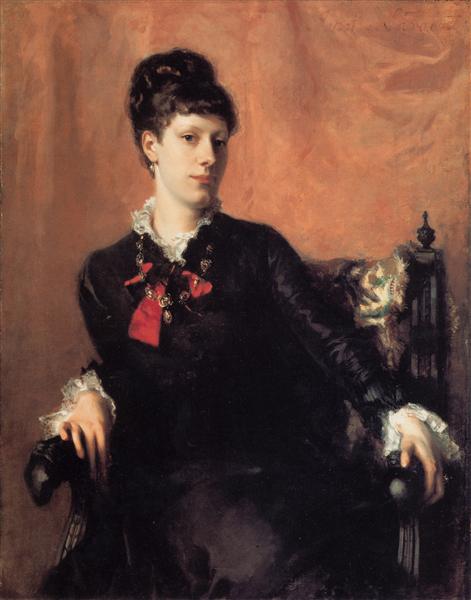 Miss Frances Sherborne Ridley Watts, 1877 - Джон Сінгер Сарджент