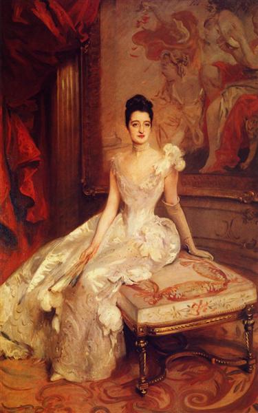 Mrs. Hamilton McKown Twombly (Florence Adele Vanderbilt), 1890 - 薩金特
