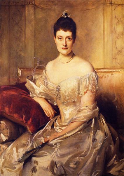 Mrs. Mahlon Day Sands (Mary Hartpeace), 1893 - 1894 - Джон Сингер Сарджент