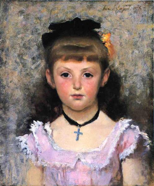 Portrait of Jeanne Kieffer, 1879 - 薩金特
