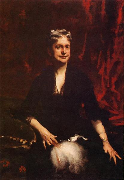 Portrait of Mrs. John Joseph Townsend (Catherine Rebecca Bronson), 1881 - Джон Сингер Сарджент