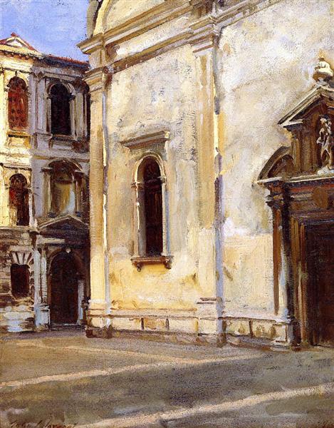 Santa Maria del Carmelo and Scuola Grande dei Carmini, 1910 - John Singer Sargent