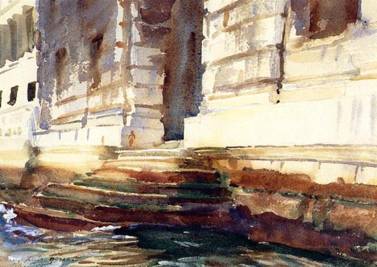 Steps of a Palace, 1903 - Джон Сингер Сарджент
