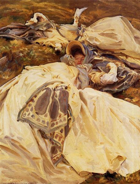 Two White Dresses, 1911 - Джон Сингер Сарджент