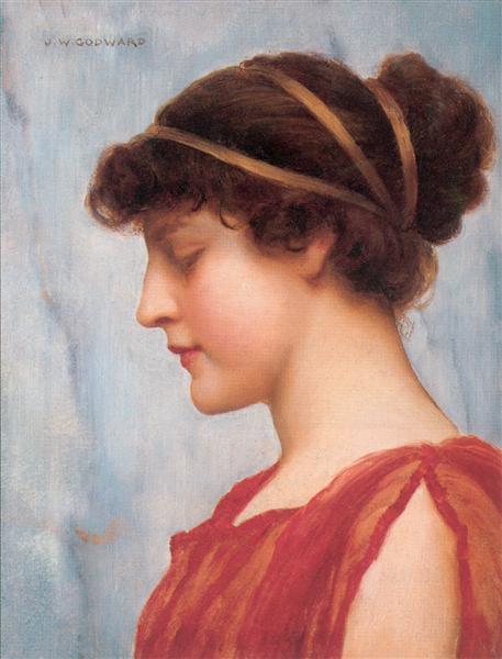 Ophelia, 1889 - 約翰·威廉·高多德