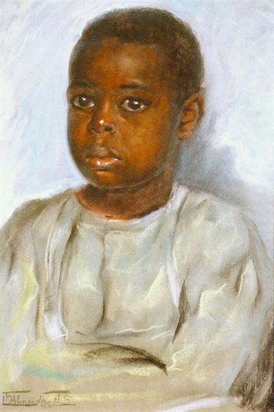 Black boy, 1850 - Хосе Феррас де Алмейда Жуниор