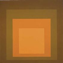 Homage to the Square: Autumn Climax - Josef Albers