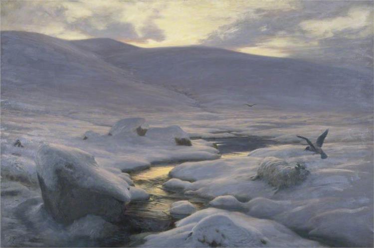 The Weary Waste of Snow - Joseph Farquharson