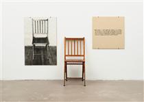 One and Three Chairs - Joseph Kosuth