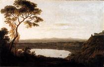 Lake Albano - Joseph Wright of Derby
