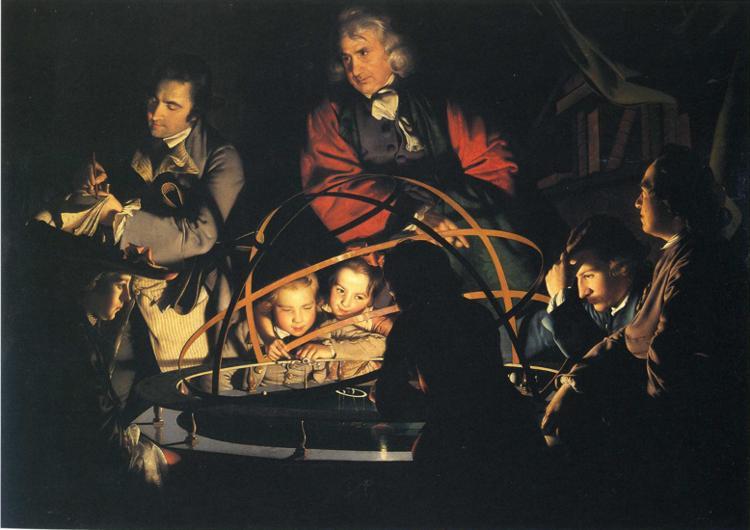 Philosopher Lecturing on the Orrery, 1766 - Joseph Wright