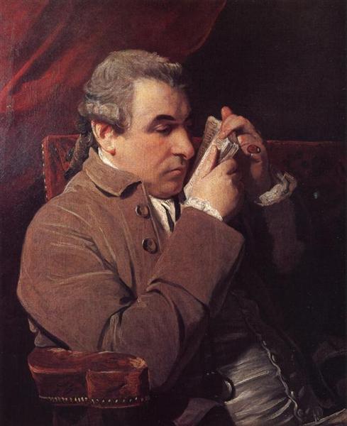 Portrait of Joseph Baretti, 1773 - Джошуа Рейнольдс