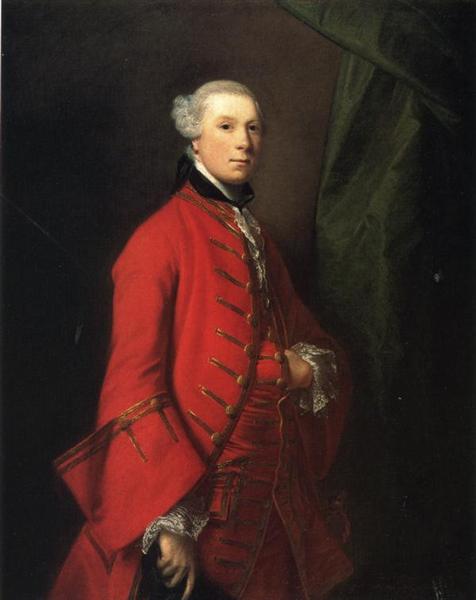 Portrait of Robert Shafto, called 'Bonnie Bobbie Shafto', 1756 - 約書亞·雷諾茲