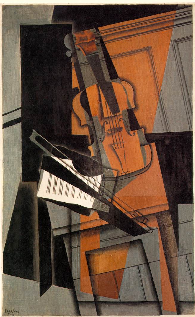 The violin 1916 Juan Gris  WikiArt org