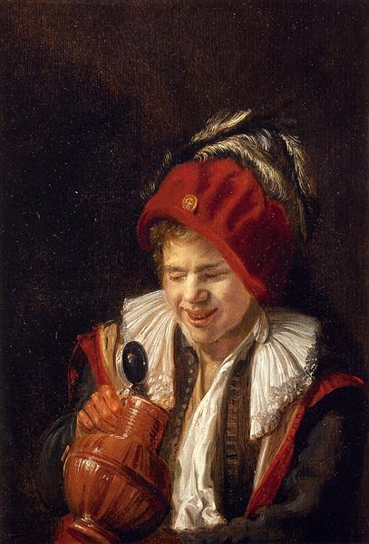 Юнак із глечиком, c.1629 - Юдит Лейстер