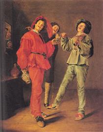 Three Boys Merry-making - Judith Leyster