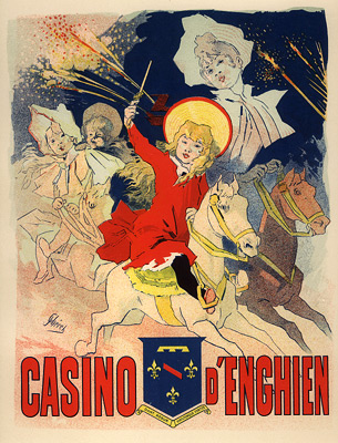 Casino d'Enghien, 1896 - Жуль Шере