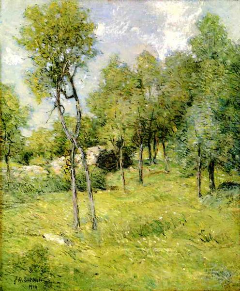 Midsummer Landscape, 1914 - Джуліан Олден Вейр
