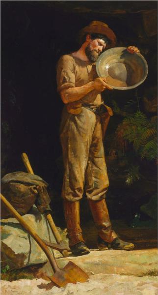 The prospector, 1889 - Julian Ashton