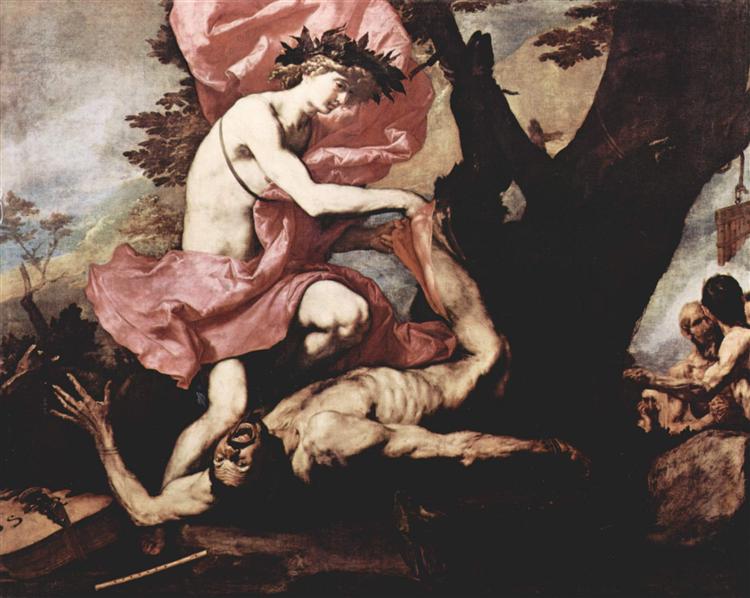 Apollo and Marsyas, 1637 - 胡塞佩·德·里貝拉