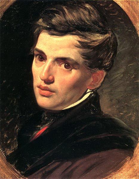 Portrait of Alexander Bruloff, 1823 - 1827 - Karl Pawlowitsch Brjullow