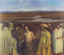 Joseph Sold into Slavery by His Brothers - Károly Ferenczy