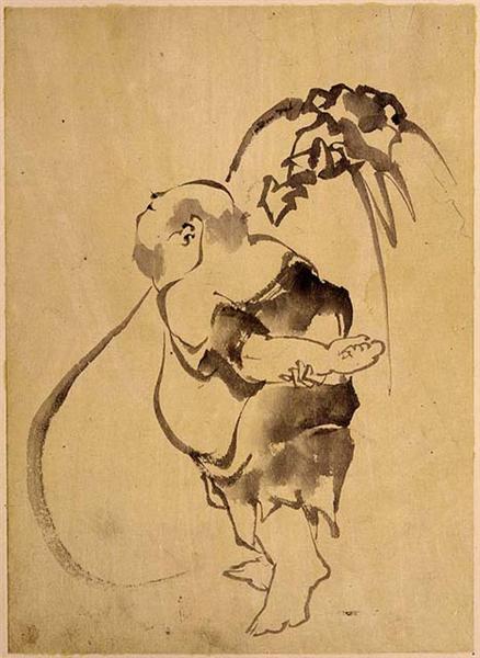 Hotei - Katsushika Hokusai